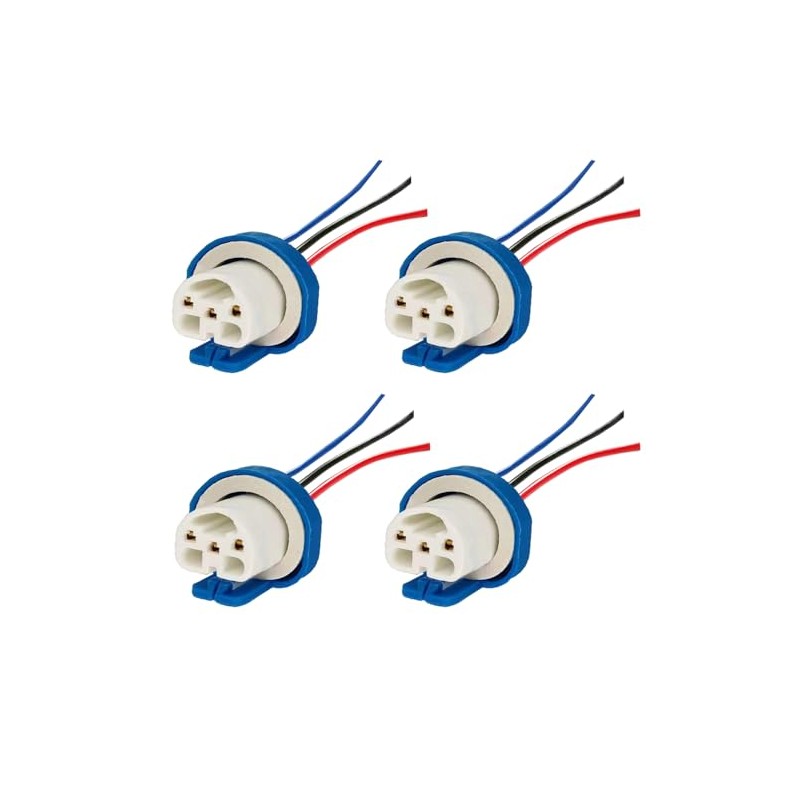 DOPHISALL AUTO 9004 9007 Ceramic Repalcement Wireharness for Headlight Fog