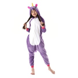 DarkCom Onesie Animal Costume for Children, for Christmas, Carnival, Cosplay, Anime, Pyjamas, Sleepwear