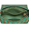 Pip studio Frances Shoulder Bag Small Stripes Green, Green