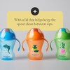 Tommee Tippee 3-Pack Blue, Orange and Green Sippy Trainer Cups