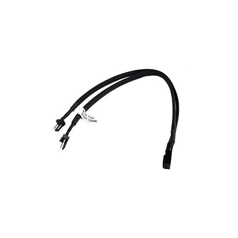 Phobya Y-Kabel 3Pin Molex auf 2X 3Pin Molex 30cm -