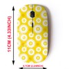 2.4G Wireless Mouse with Cute Pattern Design for All Laptops