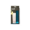Houdini Crushed Ice Cubes Tray, Produces 160 Mini Cubes, Blue