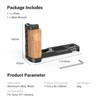 SMALLRIG L Plate L Bracket with Wooden Handle for Sony