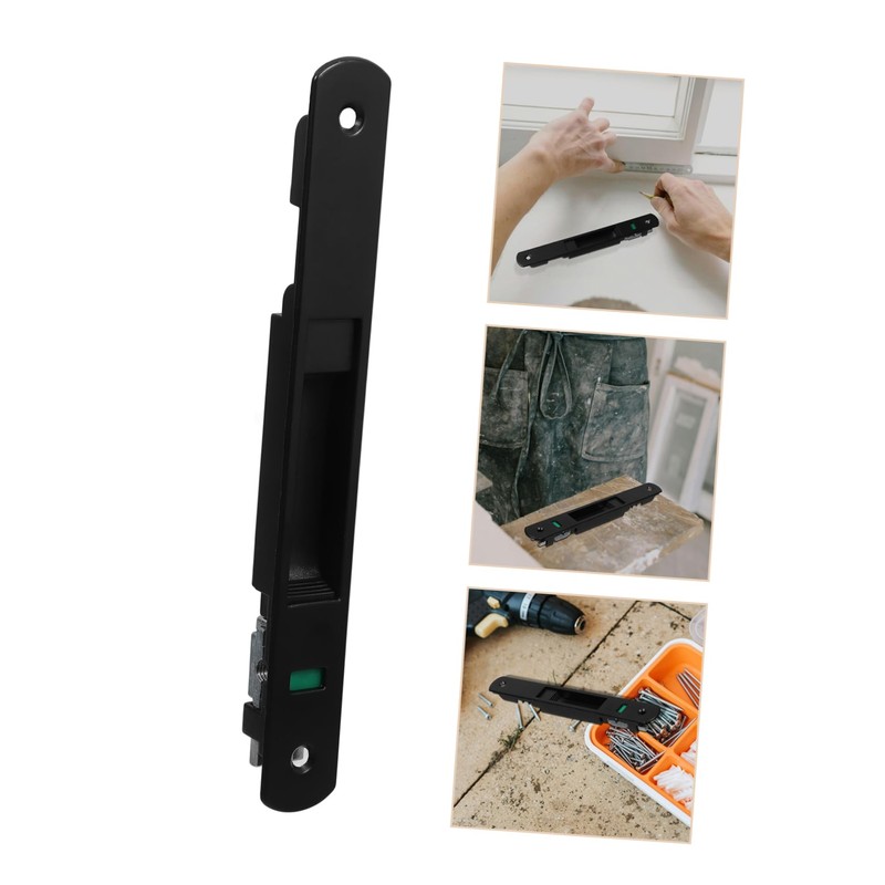Operitacx Door Flush Bolt Lock Security Latch for Sliding Doors