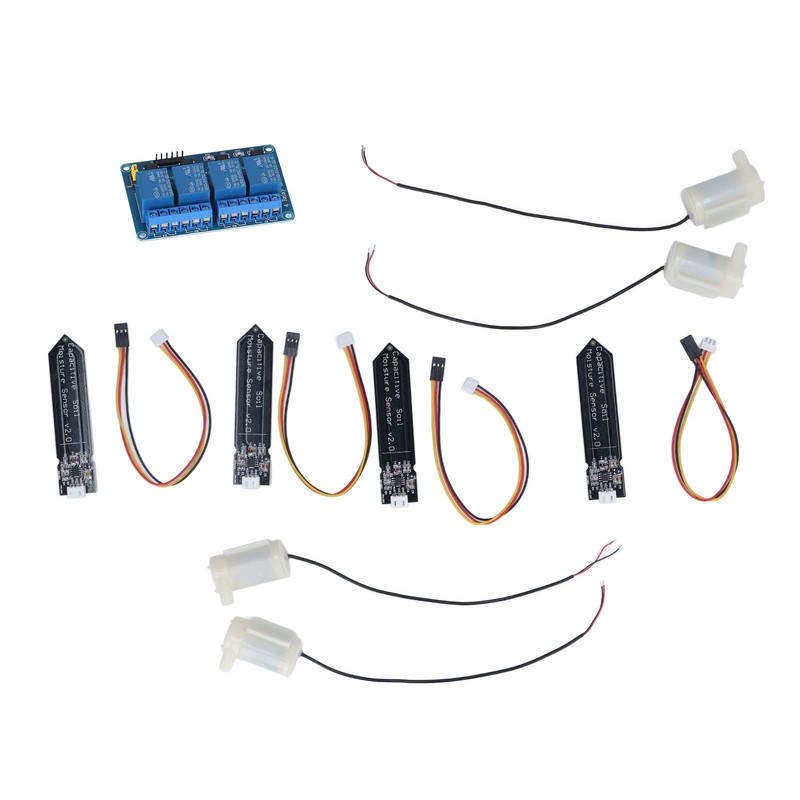 Automatic Irrigation Kit Self Watering System 4 Way Relay for