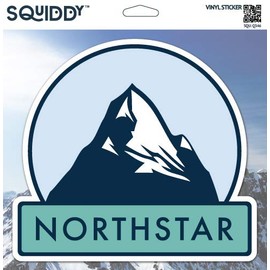 Squiddy Northstar - Vinyl Sticker for Car, Laptop, Notebook (5" Tall)