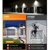 MEIKEE 25W Security Lights with Motion Sensor 2350 Lumen Dimmable