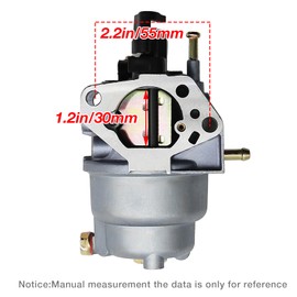 Anxingo 0J58620157 Carburetor Replacement For Generac GP5000 GP5500 GP6500 GP6500E GP7500E 389cc 8125W, Carb Replacement For Jingke Huayi Kinzo Ruixing 13Hp 14Hp 15Hp 16Hp 188F 190F Generator
