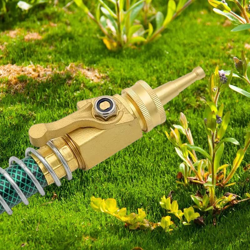 Hooshing 2PCS Brass Jet Sweeper Jet Nozzle for Cleaning Car,