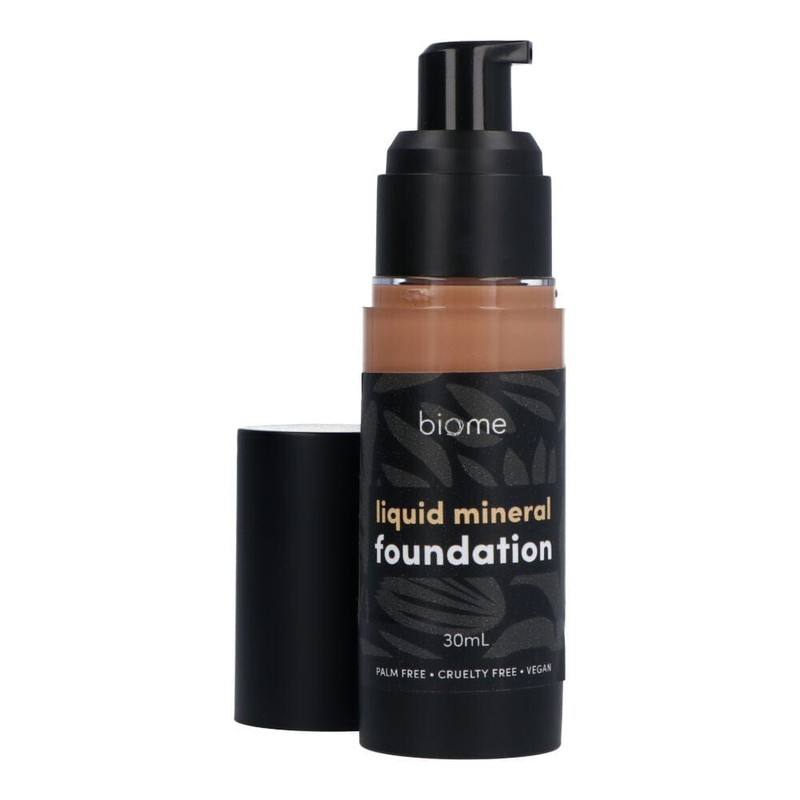 Biome Liquid Mineral Foundation 30ml, Bamboo