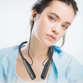 Neckband Bluetooth Headphones(Black)