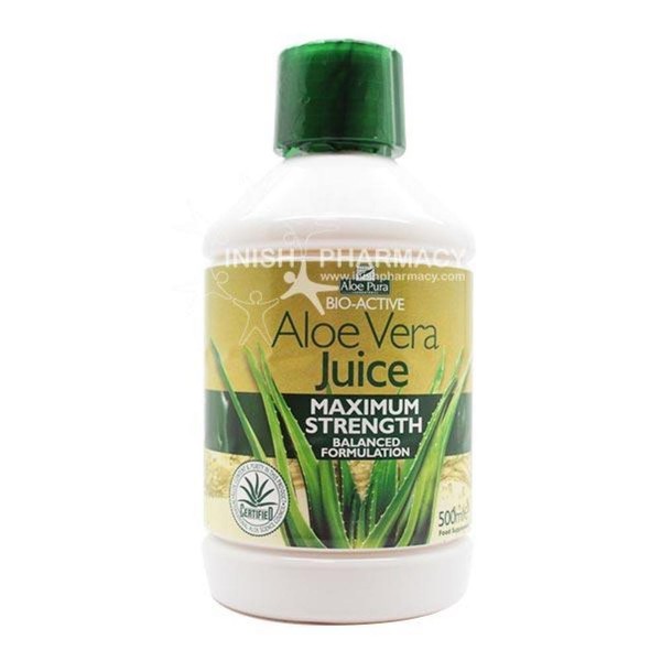 Optima Aloe Pura Maximum Strength Aloe Vera Juice 1000ml
