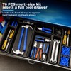 ALIKZO 70 PCS Tool Box Organizer Tray & Desk Drawer