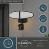VAXCEL Palatine 2-Light Integrated LED Motion Sensor Flood Light -