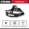 Steelman Pro Slim Profile LED Motion-Sensing Headlamp with Rear Safety