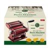 Fante’s Double Pasta Maker, Premium Stainless Steel Noodle Press with