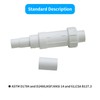 LESSO 3/4 inch PVC Pipe Repair Kit,PVC Repair Coupling for