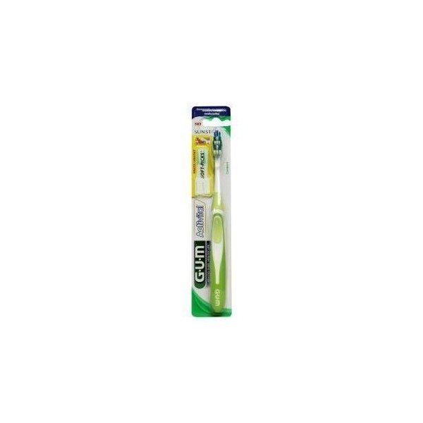 Gum Activital Compact Medium Toothbrush Various Colors