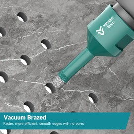 5/16 Inch Small Diamond Hole Saw - 8 mm M14 Shank Diamond Core Drill Bit for Angle Grinder, Dry/Wet Hole Opener, Ideal for Tile Granite Marble Glass Ceramic Brick Stone