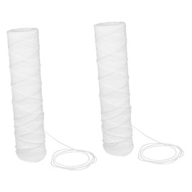 DOITOOL 2pcs 10 Wire Wound Filters Water Filter Whole House Filter Water Purifying Supplies Sink Water Purifier for Dispenser Home Strainer Water Filter Pp Cotton White