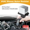 RATCHROLL HVAC Blower Motor Resistor Heater Blower Resistor No.SW11616C/73533FL00A for