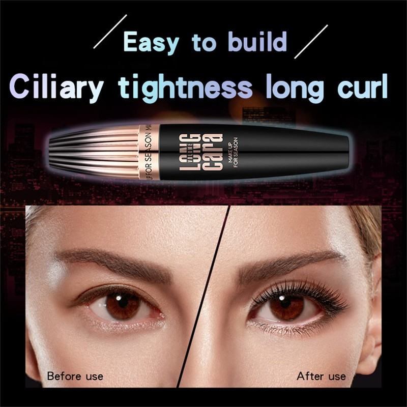 My Amazing Lashes Mascara Wowcombo 4D Silk Fiber Mascara Black