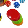 400pcs Learning Counters Chips Round Colorful 3cm Diameter Smooth Multifunctional
