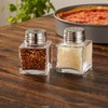 American Metalcraft GSS6 Square Glass Shaker, 6 oz., Slotted Top