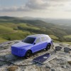 Luxury SUV Style Solar for Speaker Media-Ready High-End Design Blue