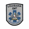 Louisiana EMT Patch Embroidered LA Emergency Medical Technician Uniform Crest