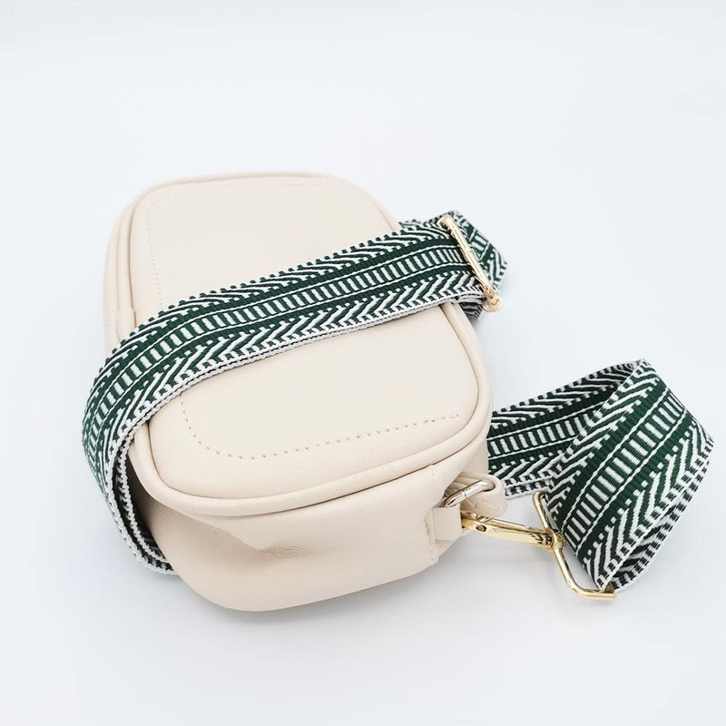 Wide Replacement Crossbody Purse Strap Shoulder Straps Adjustable Green Guitar