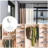 sourcing map 4 Pcs 1.5 Inch Curtain Rod Holder, Ceiling