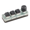 3 Key Small Keypad Multifunctional Shortcut RGB Backlight USB Mechanical