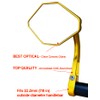 Hafny 2024 NEW Motorcycle Bar End Mirror, CNC Alloy Aluminum