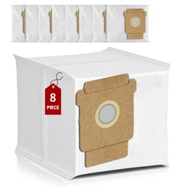 8 Pack Replacement Dust Bags Compatible with iRobot RoboVac Max 705/105,Plus 405/505 Combo Robot Vacuum Cleaner, 2.8L large Capacity Dust Bags,Vacuum Accessories