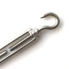 HEVERP M6 Stainless Steel Hook & Eye Turnbuckle, O to