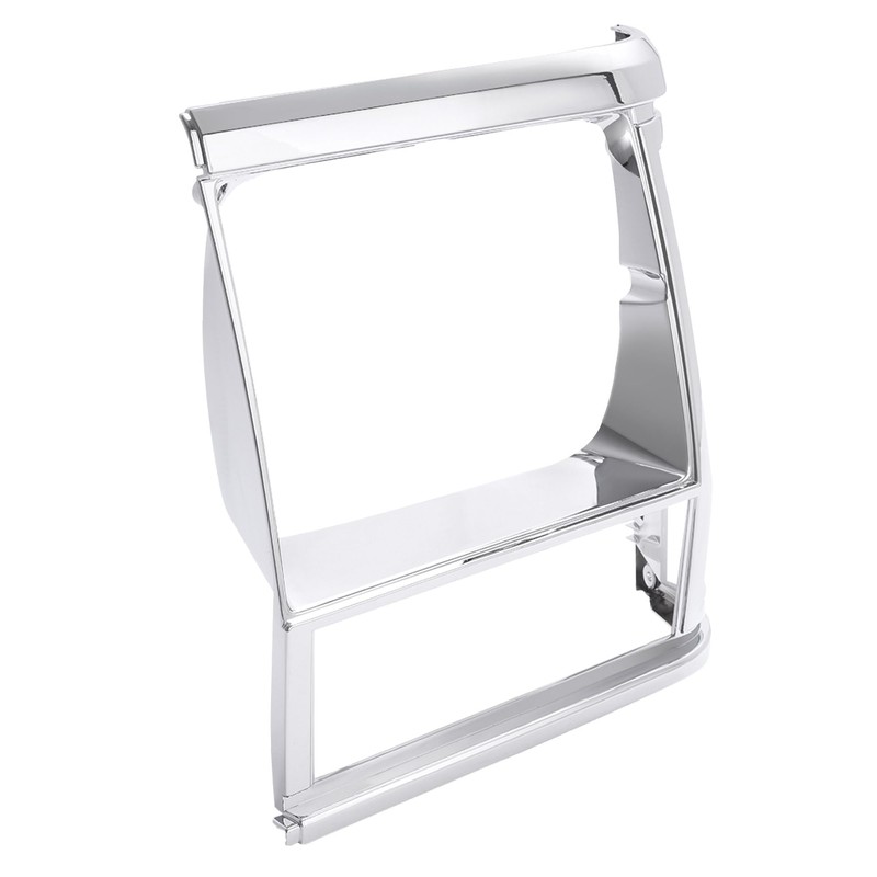 HECASA Left Headlight Bezel Compatible with 1991-1996 Jeep Cherokee Replacement
