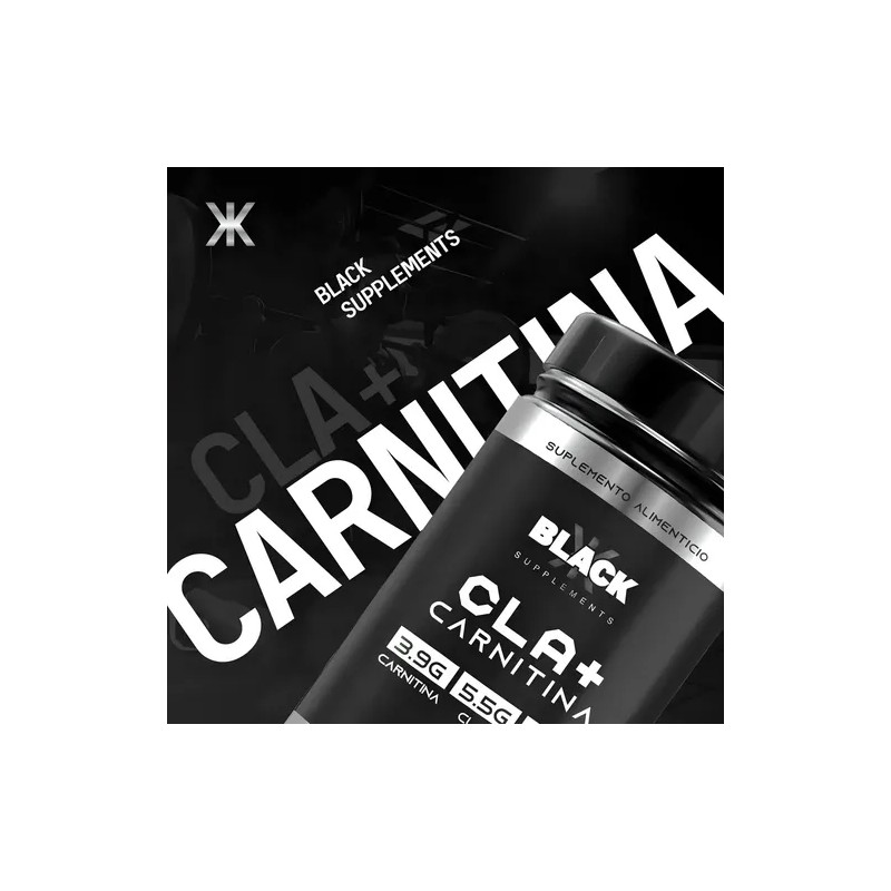 Black Supplements Cla Carnitina 1kg 100servs Mango