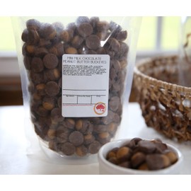 Kauffman Orchards Mini Milk Chocolate Peanut Butter Buckeyes, 14 Ounce Bag