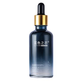 Suero facial con esencia de Cordyceps para hidratación, suero antienvejecimiento para la piel con ingredientes naturales para todo tipo de piel, promueve la piel y reduce las líneas finas y las