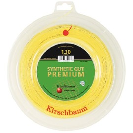 Kirschbaum Spule Synthetik gut Premium Tennissaiten, SGP125-200, Natur, 1.25mm/17-Gauge