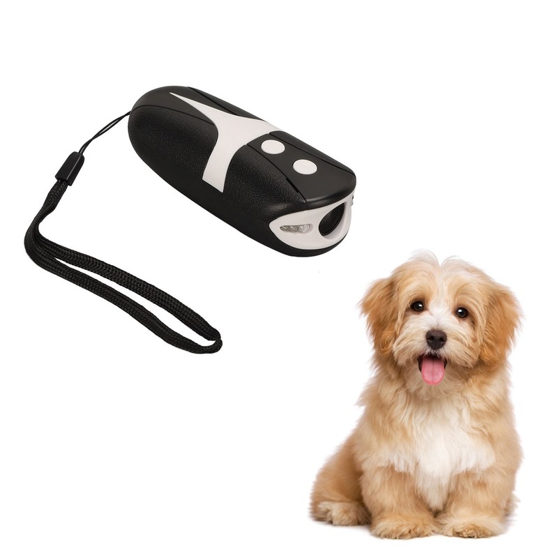 Dog Barking Deterrent Device 2 Frequency 16.5ft Range Ultrasonic Handheld