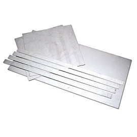 Eastwood 20-Gauge Aluminized Sheet Metal | 7 Pieces Car Auto Body Repair Kit | Corrosion & Rust Resistant Steel | Made in The USA | Included in Kit (one 12" x 24", Two 12" x 12", and Four 1" x 24")