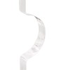 Acrylic Fishing Pole Wall Mount Bracket Stable Support Adjustable Acrylic