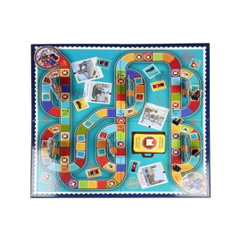 University Games Paddington Bear Movie Board Game Sightseeing Adventures Board Game for 6 year olds plus,Brown