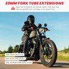 kekykm 39mm Fork Tube 5" Extensions Compatible with Harley Davidson