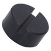 4PCS Rubber Jack Lifting Pad Adapter Floor Round Slotted Frame