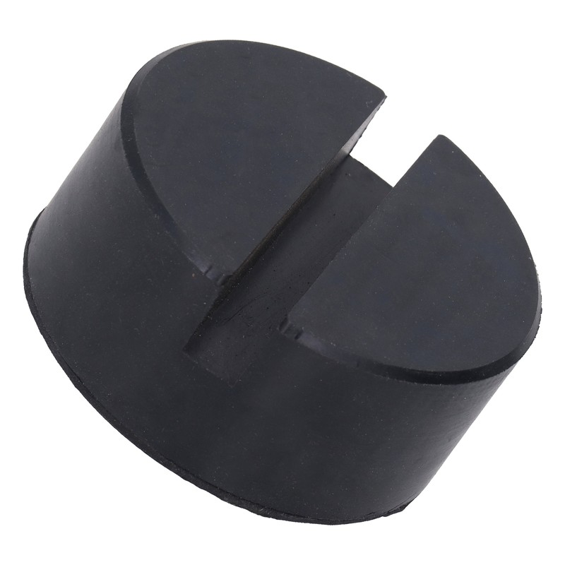 4PCS Rubber Jack Lifting Pad Adapter Floor Round Slotted Frame