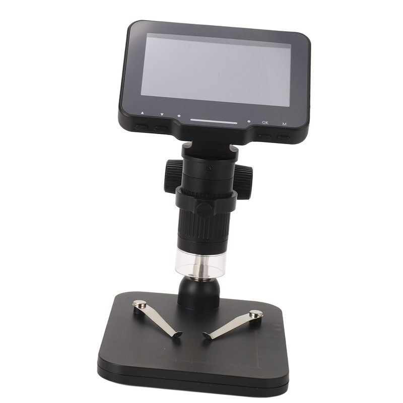 Digital Microscope 4.3in IPS Screen 1000X Inspection Microscope with LED